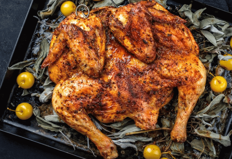 Trik za pečenje spljoštene piletine u komadu - Trik za pečenje spljoštene piletine u komadu