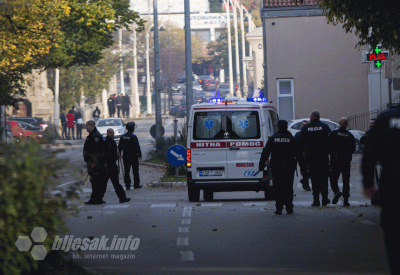 Privedeno šest osoba zbog navijačkih nereda u Mostaru