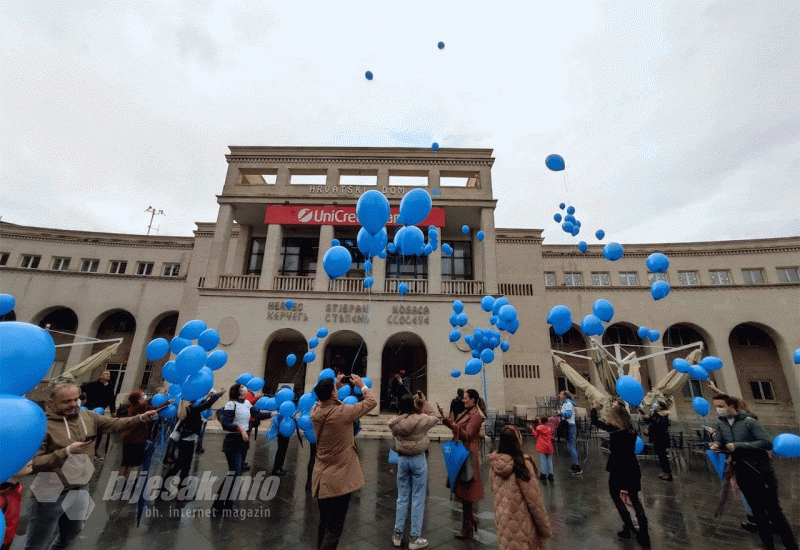 Puštanjem plavih balona obilježen Svjetski dan dijabetesa u Mostaru