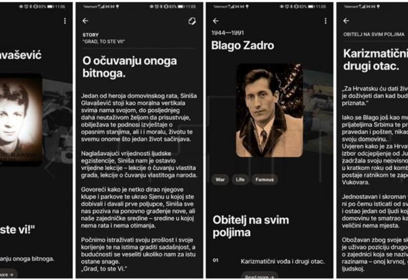 Aplikacija u kojoj se mogu sačuvati uspomene na sve žrtve Vukovara