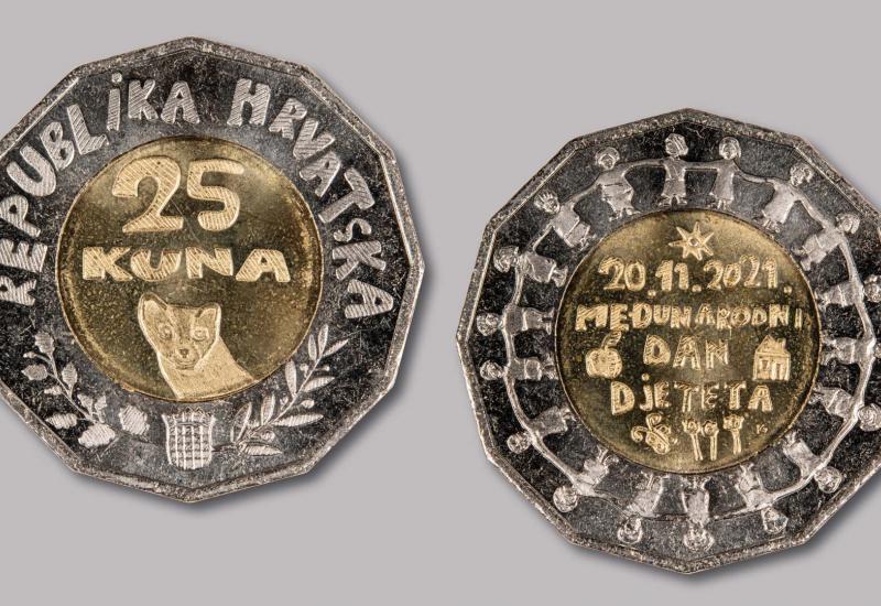 Hrvatska u opticaj pustila kovanicu od 25 kuna 