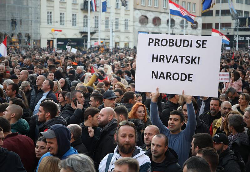 Zagreb: Policija traži napadače na novinara, ali i organizatore prosvjeda 