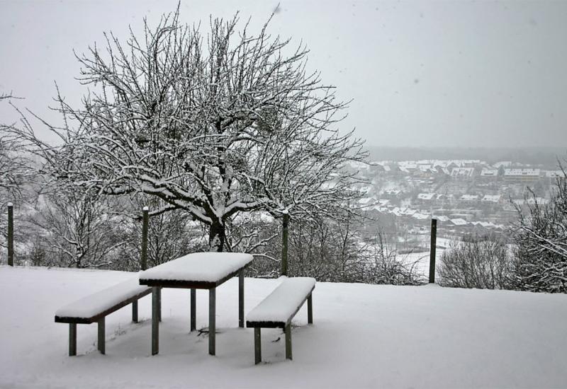 U Hrvatskoj pao prvi snijeg
