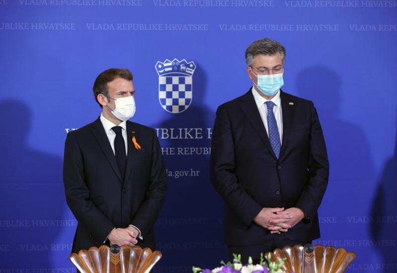 Macron u Zagrebu upoznat s nezavidnim položajem Hrvata u BiH