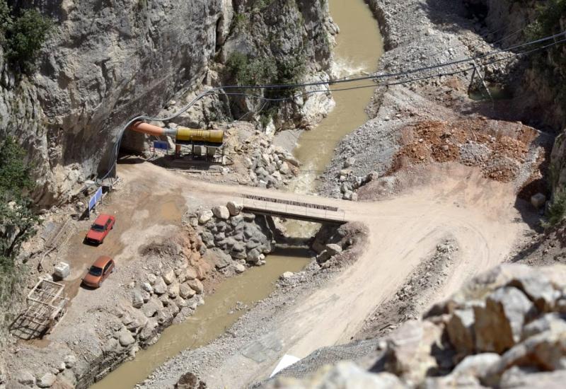 Radovi na izgradnji hidroelektrane  - Neophodna hitna procjena stanja u gornjem toku Neretve koji je ugrožen planovima za izgradnju hidroelektrana