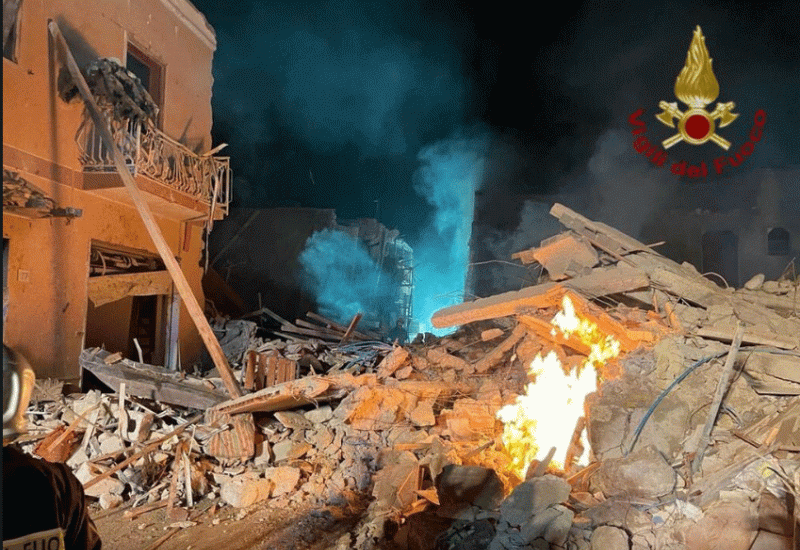 Nakon eksplozije na Siciliji urušene zgrade: jedan poginuli, 8 nestalih - Nakon eksplozije na Siciliji urušene zgrade: jedan poginuli, 8 nestalih