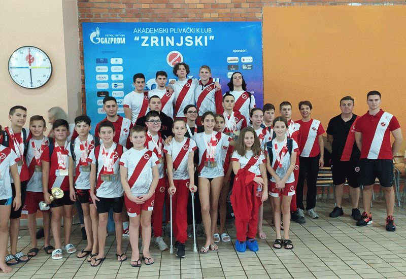 Iznimni rezultati potvrda kvalitetnoga rada Akademskog plivačkog kluba Zrinjski
