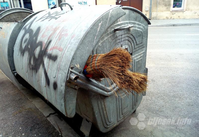 Samo u Mostaru: Komunalci se bune jer ''strano'' poduzeće čisti očišćeno