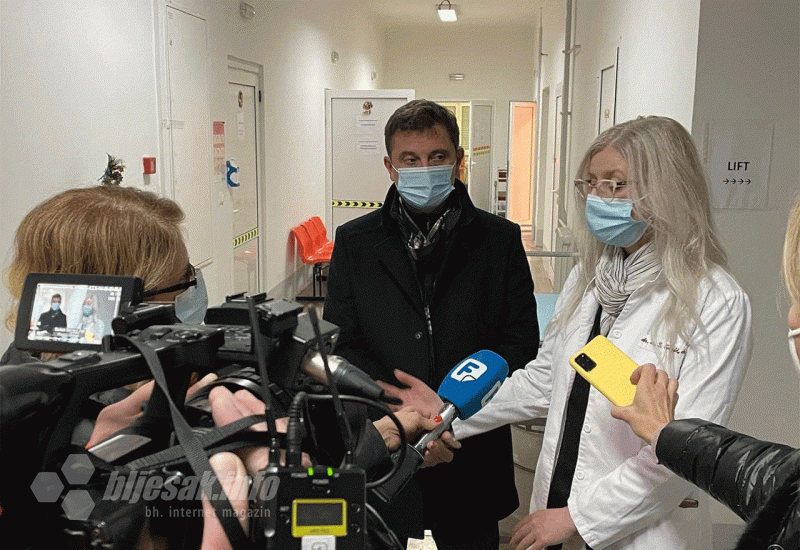 Kordić posjetio medicinske djelatnike Covid bolnice - Kordić posjetio medicinske djelatnike Covid bolnice