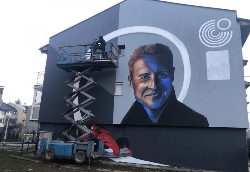 Michaelu Schumacheru za rođendan poklonili mural