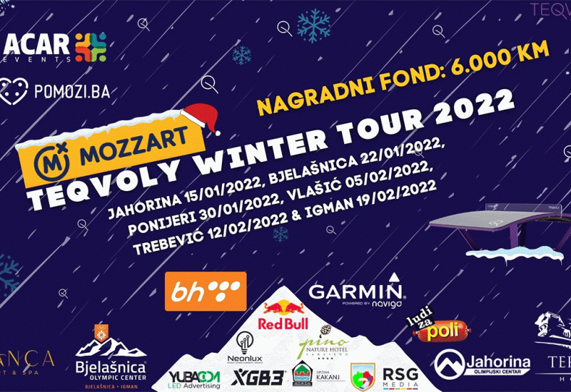 "Mozzart Teqvoly Winter Tour" na šest bh. planina, “sport budućnosti” koji osvaja srca