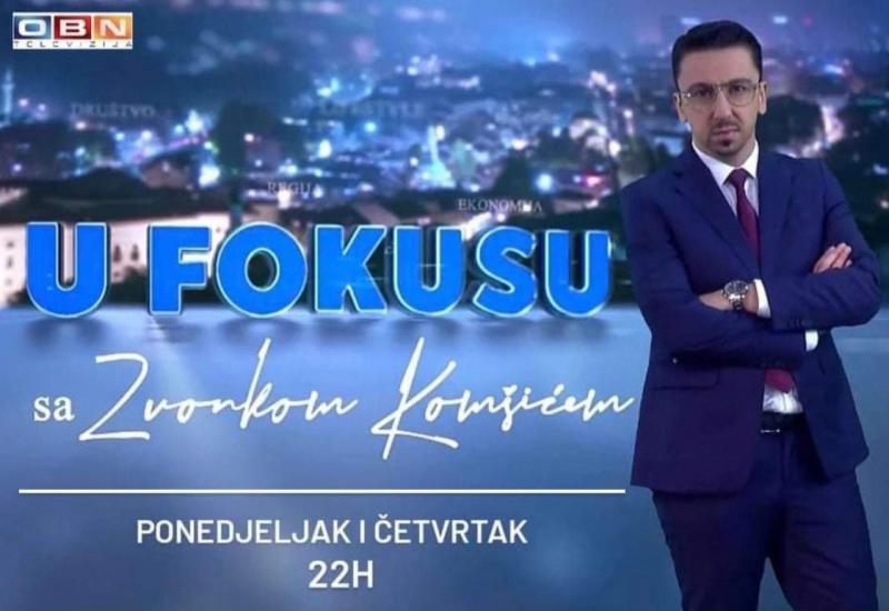 U fokusu sa Zvonkom Komšićem - Komšić sa N1 na OBN: Jedan od najvećih televizijskih transfera u našoj zemlji