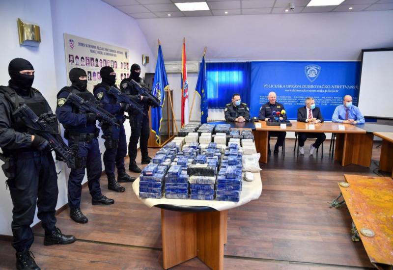 Tvrtka iz Trebinja uvoznik 220 kg heroina zaplijenjenog u Pločama 
