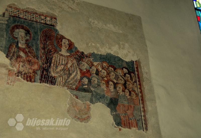 Jedna od fresaka u crkvi svetog Lovre - Požega, Sokolova čaršija
