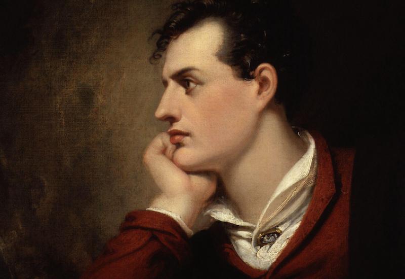 George Gordon Byron (22. siječnja 1788., London - 19. travnja 1824., Mesolongi, Grčka) - Pjesnik, pustolov i najslavniji engleski romantičar
