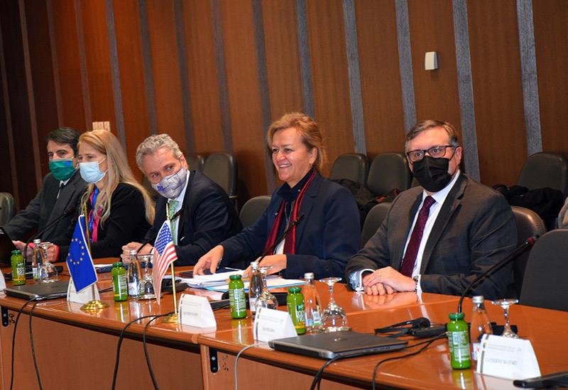 Strani dužnosnici na sastanku - Eichhorst u Sarajevu: Jedna zemlja, jedan narod
