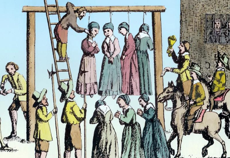 Pomilovane žene pogubljene zbog vještičarenja od 15. do 18. stoljeća