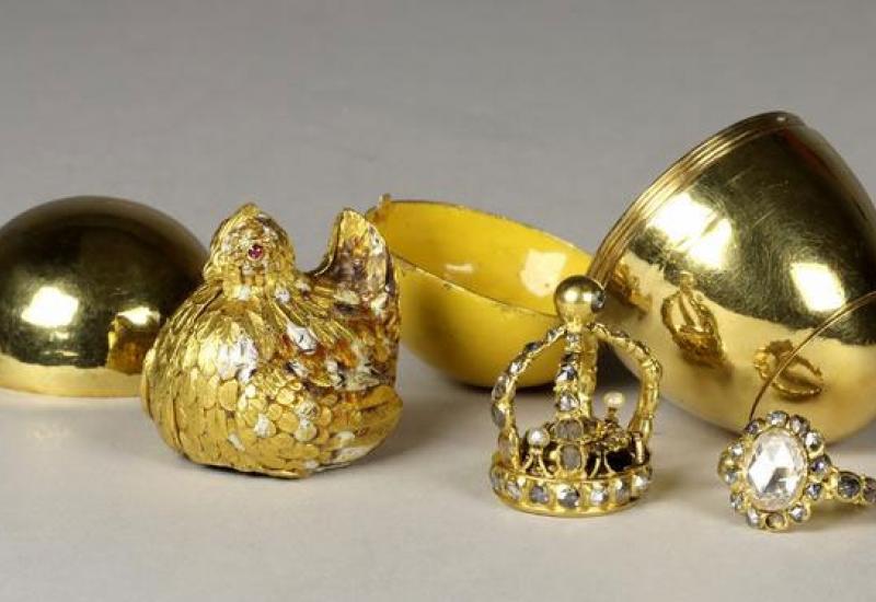 Među dragocjenostima je i ovo zlatno jaje (oko 1700.) - Počinje suđenje za najdrskiju i najspektakularniju krađu desetljeća