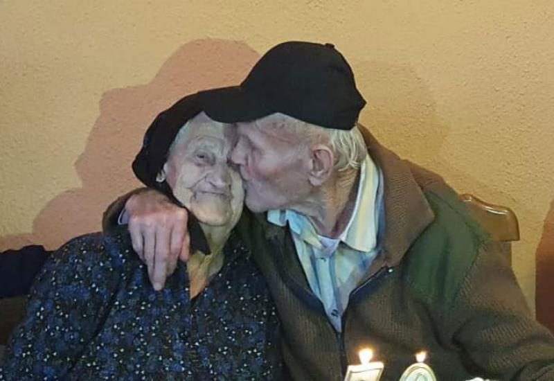 70 godina braka Ante i Mile Vukoja iz Širokog Brijega - 70 godina braka Ante i Mile Vukoja iz Širokog Brijega