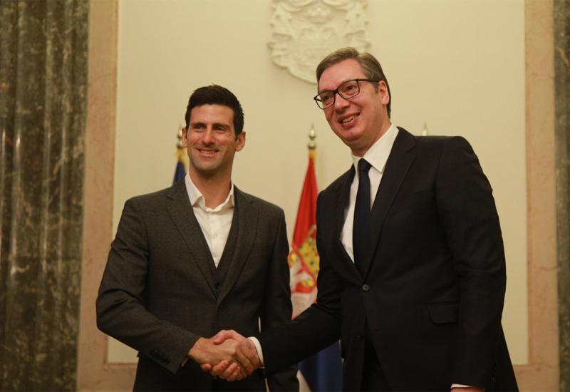 Vučić se zahvalio Đokoviću što je časno i hrabro proslavio Srbiju
