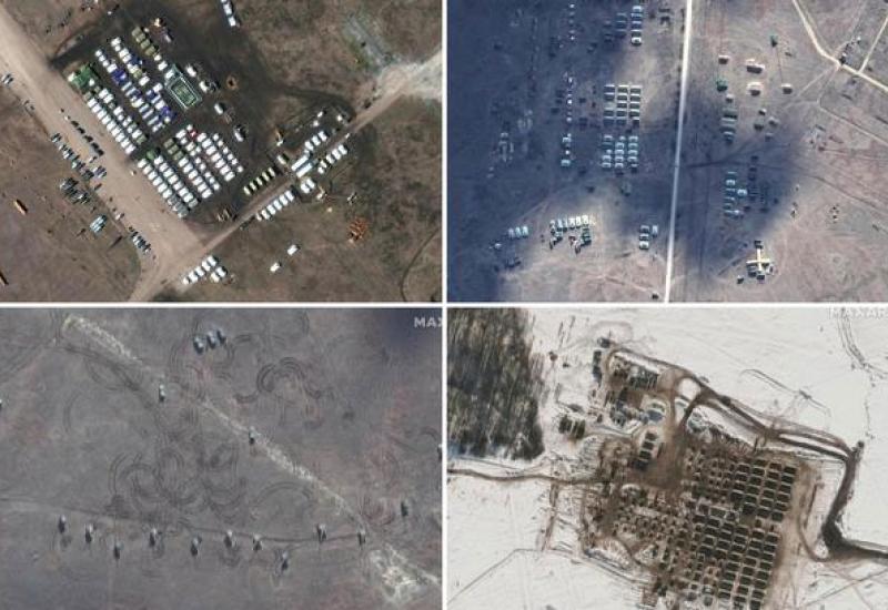 Satelitske snimke pokazuju nove ruske postrojbe blizu Ukrajine - Satelitske snimke pokazuju nove ruske postrojbe blizu Ukrajine