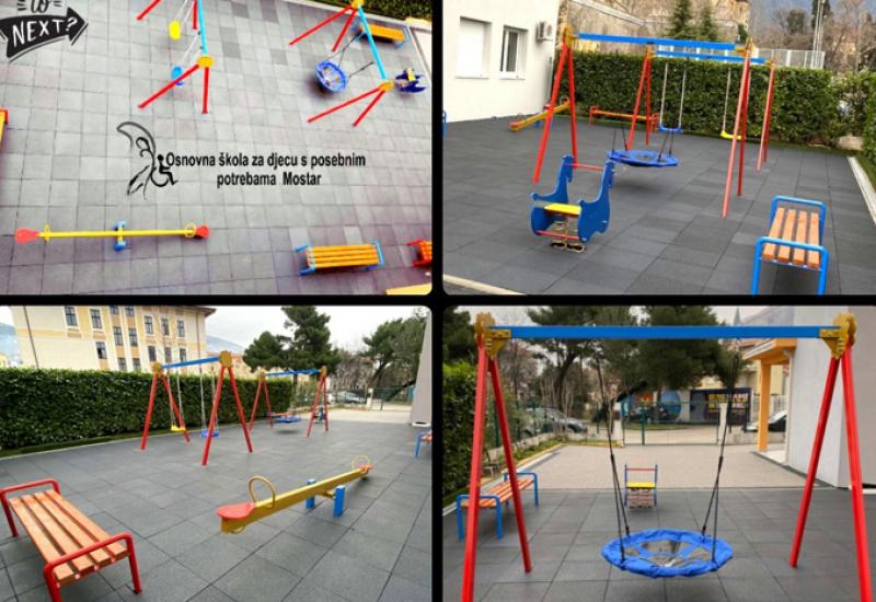 O. Š. za djecu s posebnim potrebama Mostar dobila dvorište za igru i sport
