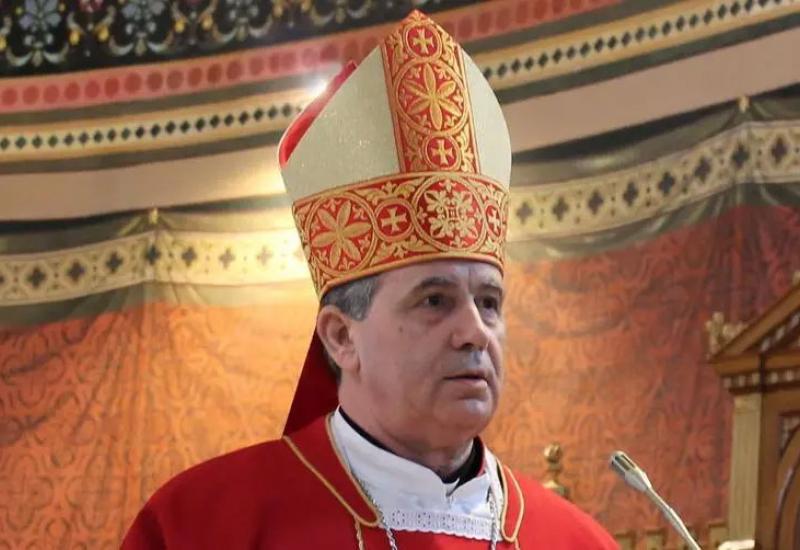 Nadbiskup Vukšić  - Nadbiskup Vukšić izrazio zabrinutost zbog stanja u BiH