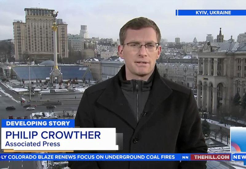 Philip Crowther - Novinar izvještavao iz Ukrajine na šest jezika u javljanjima uživo