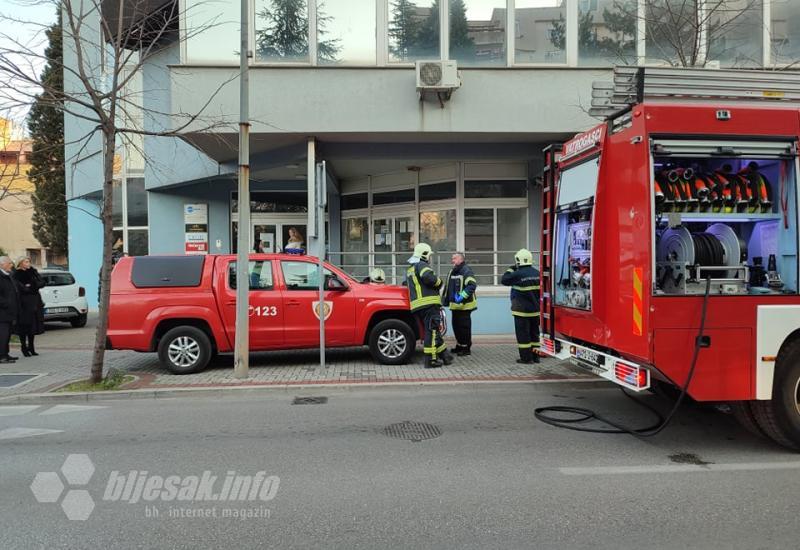 Požar u ulici kralja Tvrtka - Mostar: Požar u poslovnom prostoru