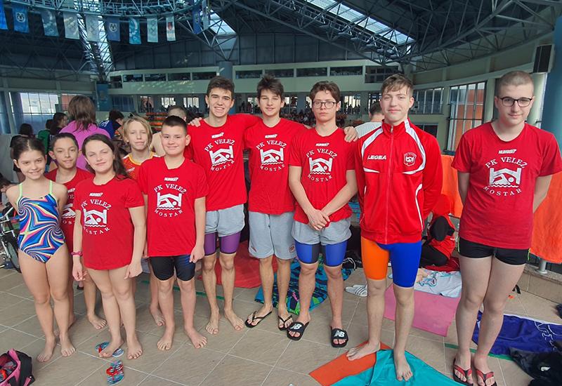 Odličan uspjeh Veležovih plivača, u Mostar stigli s 19 medalja