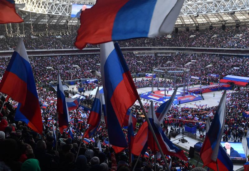 Putin na stadionu u Moskvi: Provest ćemo sve planove u Ukrajini 