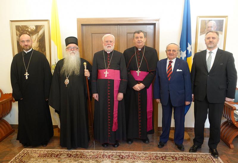 Nadbiskup Gallagher se susreo s vjerskim poglavarima Crkava i drugih religija u BiH