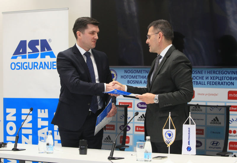 Asa osiguranje novi sponzor Nogometnog saveza Bosne i Hercegovine - Asa osiguranje novi sponzor Nogometnog saveza Bosne i Hercegovine