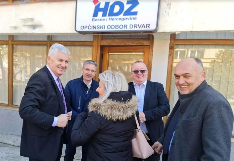 Čović u Drvaru: Hrvati imaju zaključke HNS-a koji su obvezujući