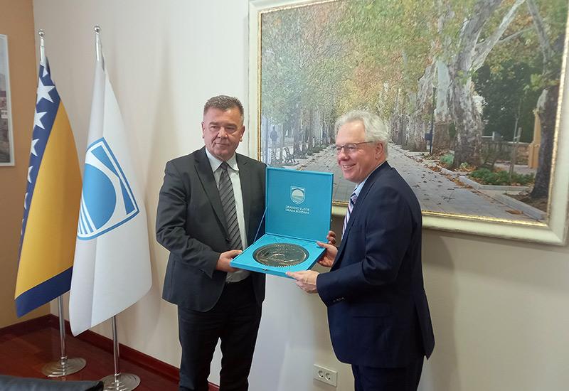Veleposlanik Murphy s Marićem - Američki veleposlanik u posjeti: Mostar je dragulj
