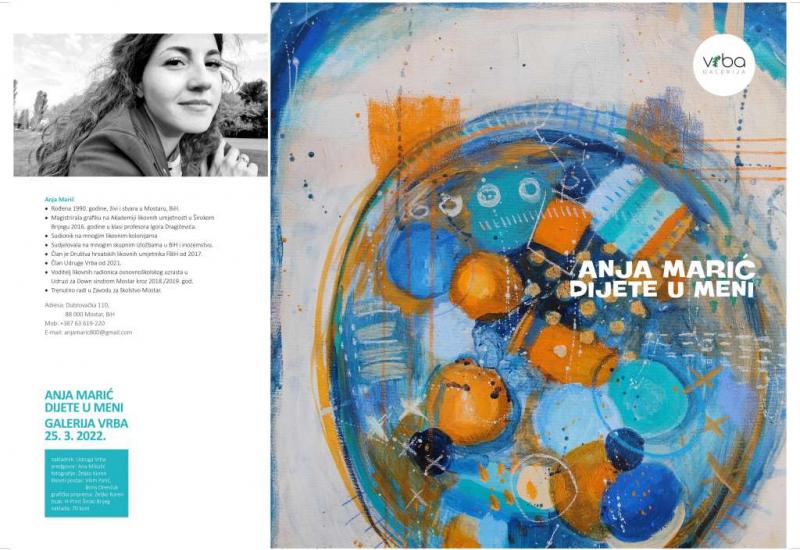 Predstavljanje izložbe ''Dijete u meni'' mostarske umjetnice Anje Marić