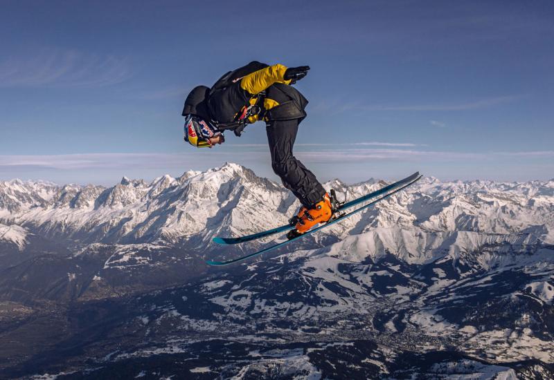Fred Fugen ''skijao po oblacima'', a zatim i po snijegu Alpa