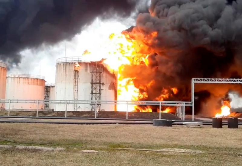Ukrajinci tvrde: Nismo pogodili skladište goriva u Rusiji