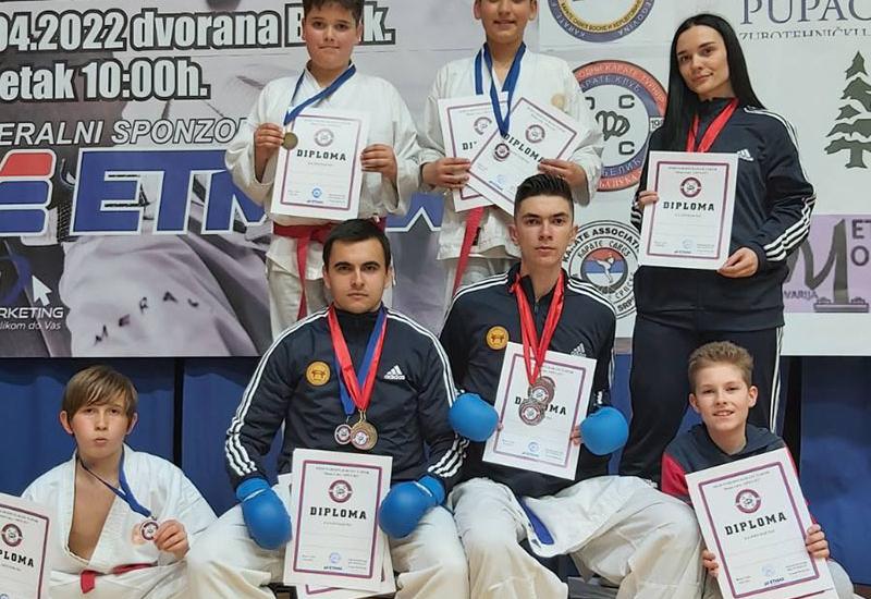 Karate klub ''Student'' iz Mostara osvojio 7 novih medalja