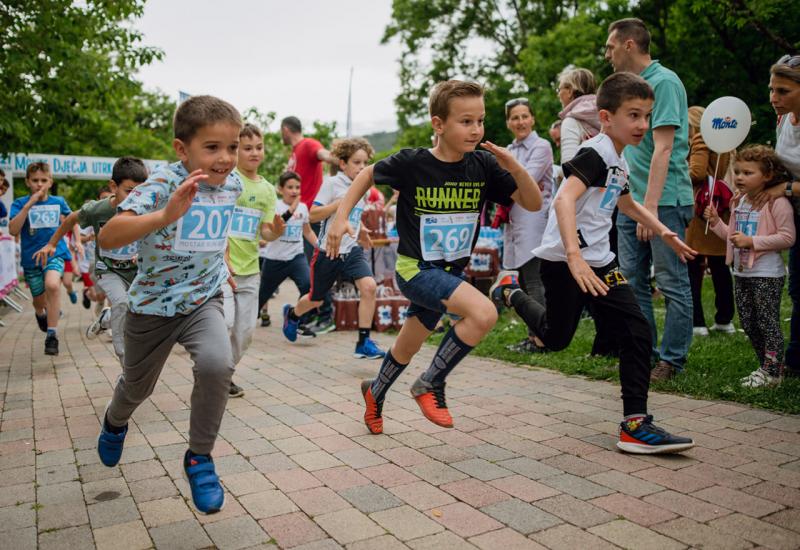 Mostar: Utrka za djecu u parku Zrinjevac