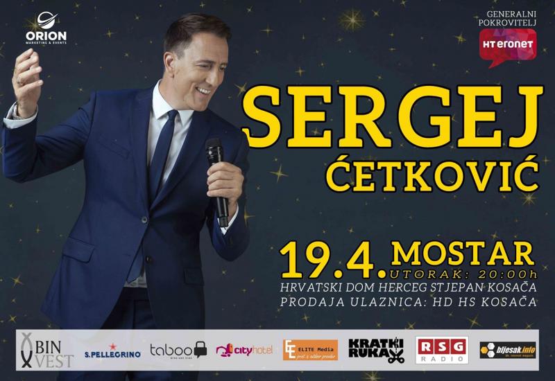 Rasprodan koncert Sergeja Ćetkovića: u prodaju puštene dodatne ulaznice!
