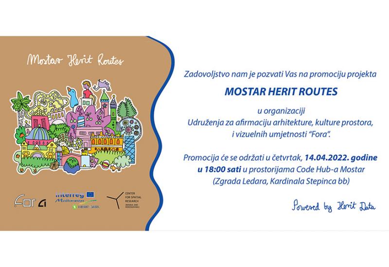 Udruženje ForA predstavlja alternativne turističke mape Mostara