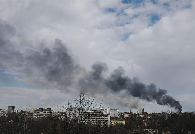 Napadnut Lavov, Ukrajina tvrdi da je oborila ruski helikopter