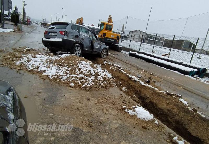Prometna nesreća u Tomislavgradu - Vozač proletio u zatvorenu ulicu