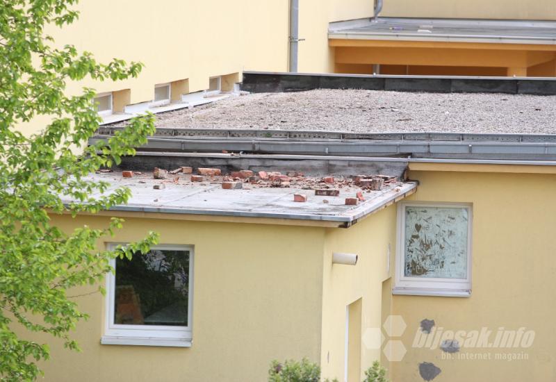 Velike štete u Čapljini: Urušio se krov osnovne škole