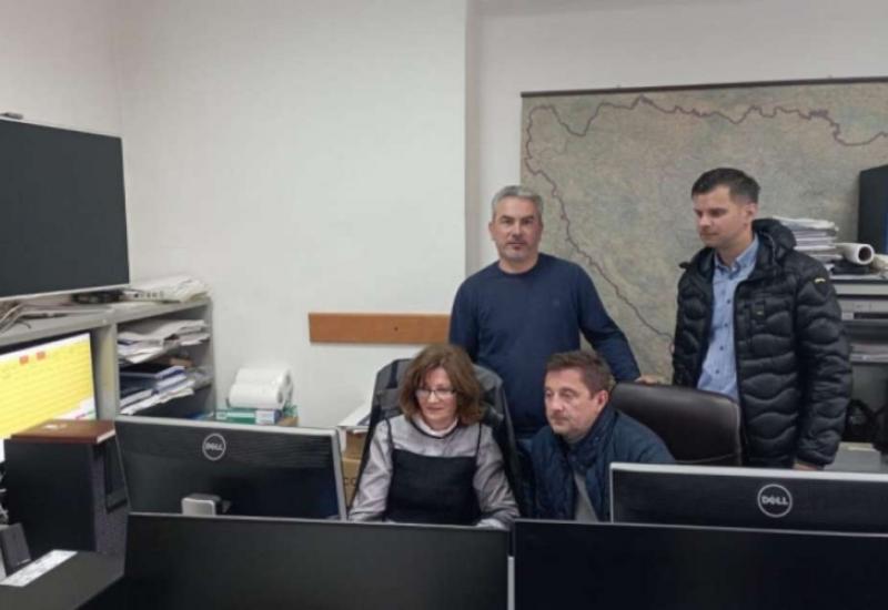 Kordić nakon potresa obišao dežurne službe Grada Mostara