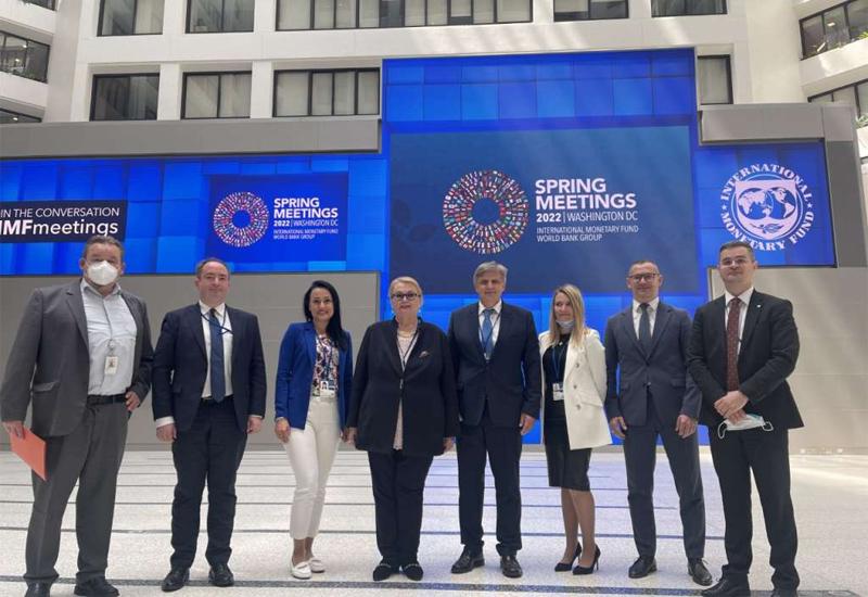 Bisera Turković sa izaslanstvom u Washingtonu - Turković sa suradnicima tražila nove pogodnosti od MMF-a i Svjetske banke