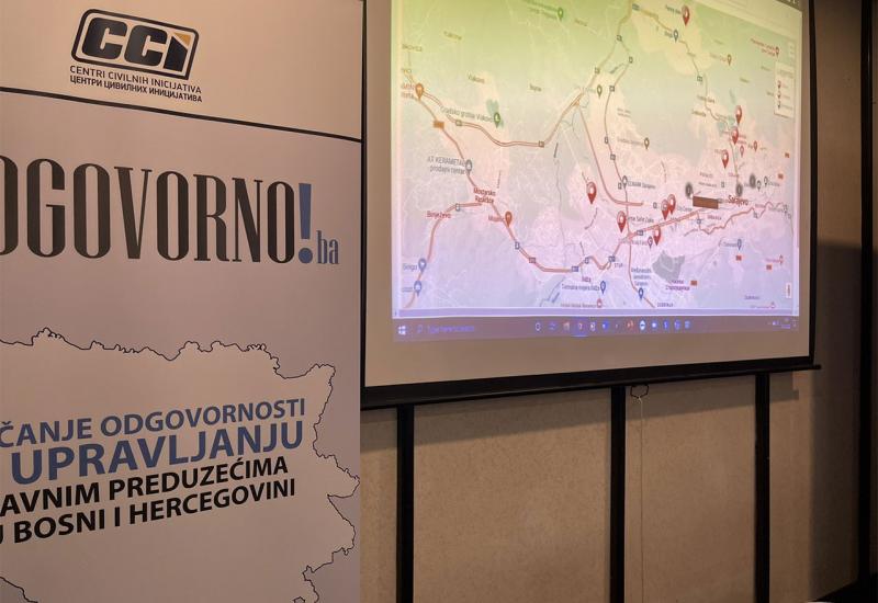 elektroprivreda - CCI otvorili za javnost mapu svih javnih poduzeća u BiH
