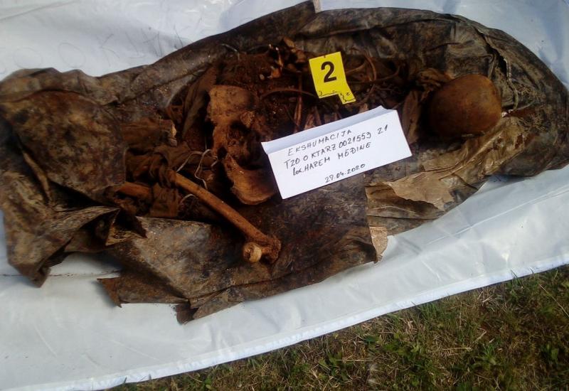 Ekshumacija u Međinama kod Mostara - Ekshumacija kod Mostara: Pronađeni ostaci više osoba