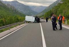 Drežnica: Autocisterna sletjela u jezero, više ozlijeđenih